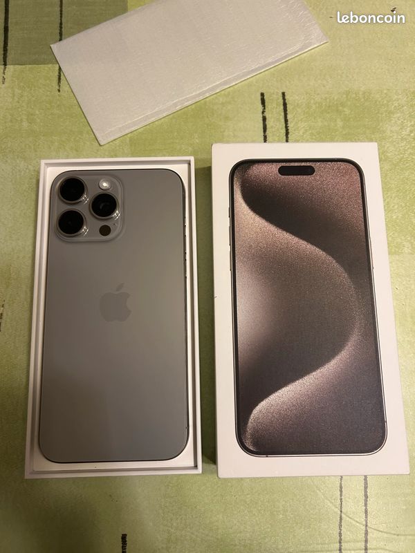 IPhone 15 pro max 256Go sous garantie (image 1)