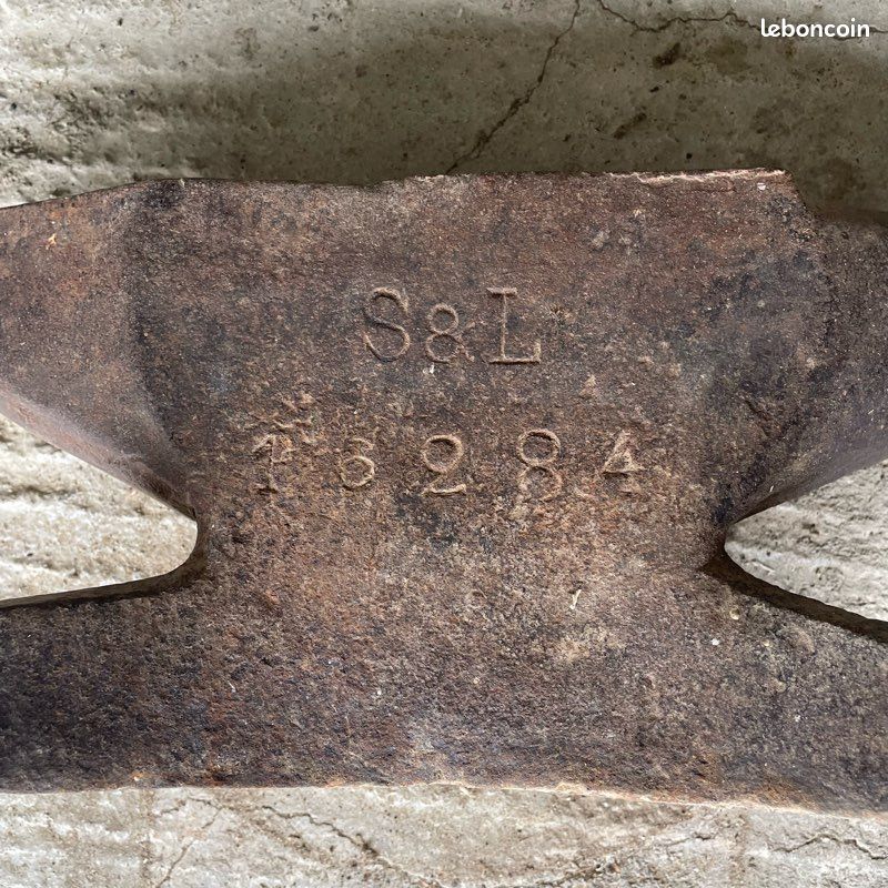 Enclume ancienne de forgeron environ 40kg -S&L bon état (image 4)