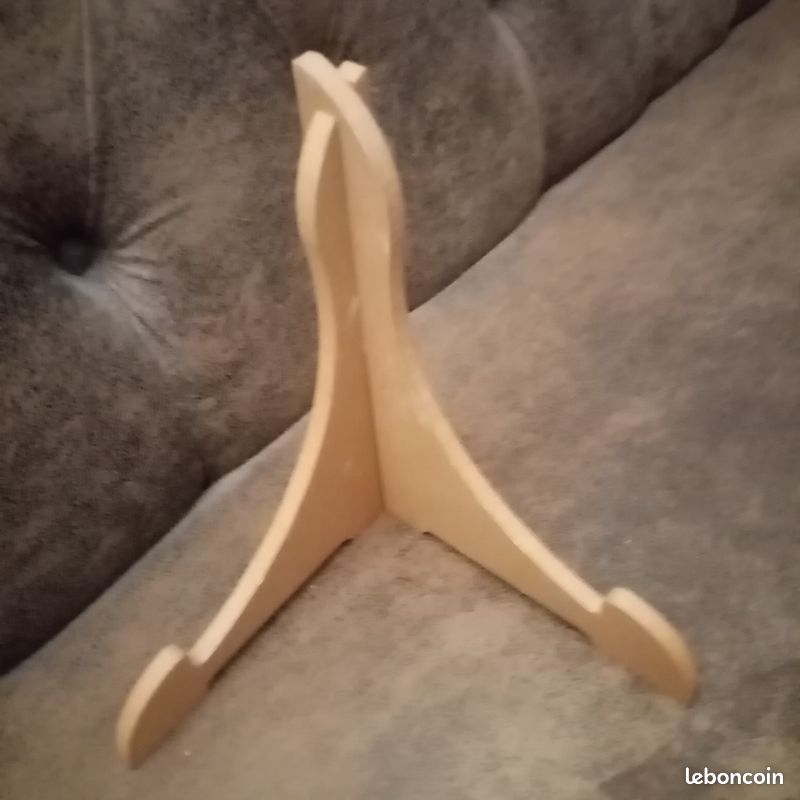 Grande assiette coq avec son porte assiette (image 4)