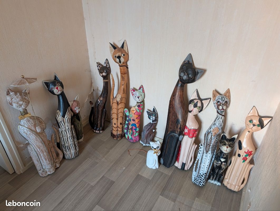 Porte-manteau enfant en bois, pas cher, avec prénom, Chat