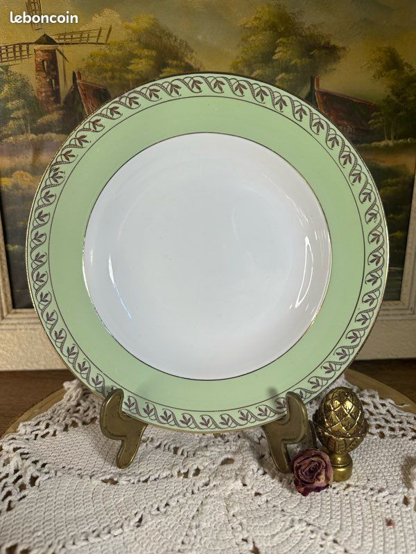 Assiettes creuses Amandinoise Celadon (image 17)