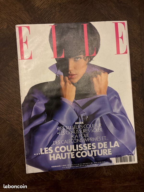 2 magazines Elle - Mars 1991 (image 2)