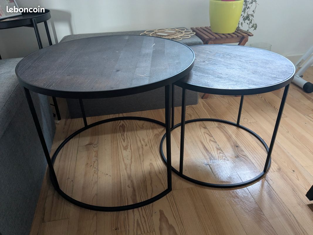 Table basse gigogne casa noire (image 1)