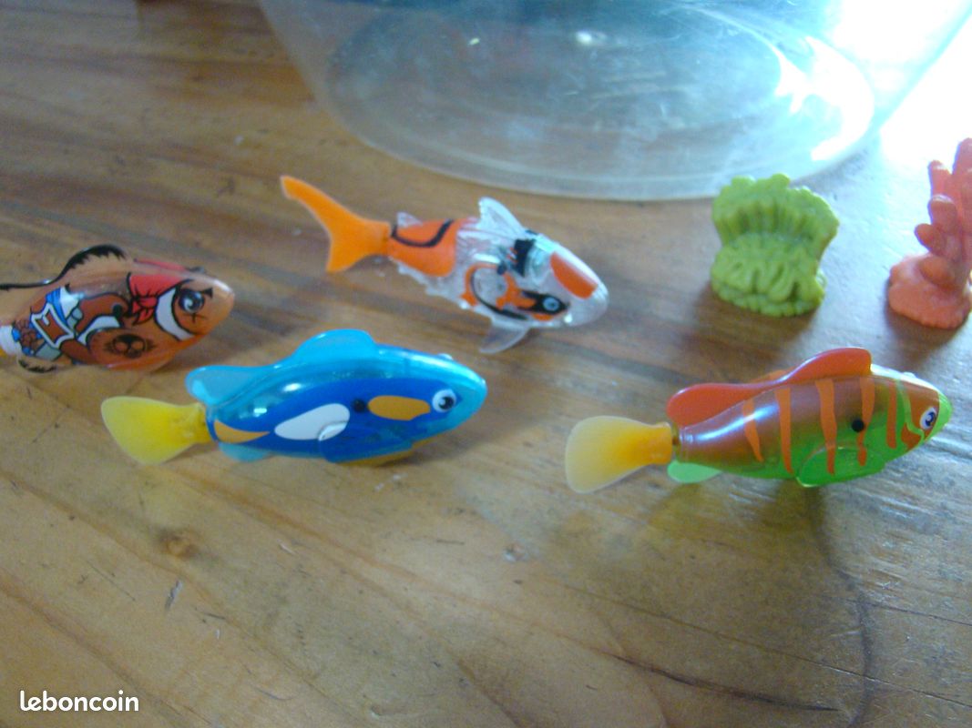 Robo Alive ZURU Robo Fish Series 2 (lot de 2) (bleu sarcelle + orange) par ZURU