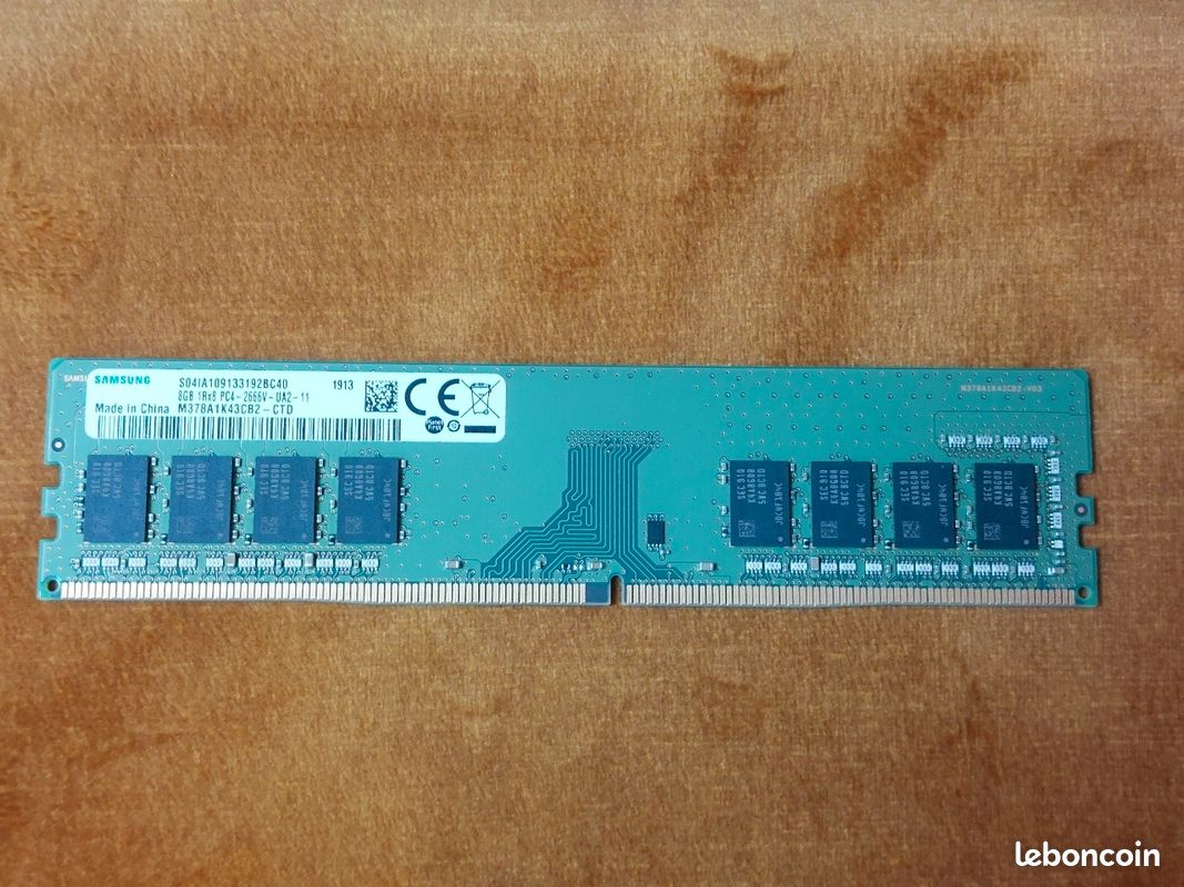 Ram Samsung ddr4 8g pc fixe (image 1)