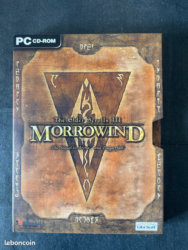 The Elder Scrolls III Morrowind PC CD-ROM Ubisoft (D'occasion) à