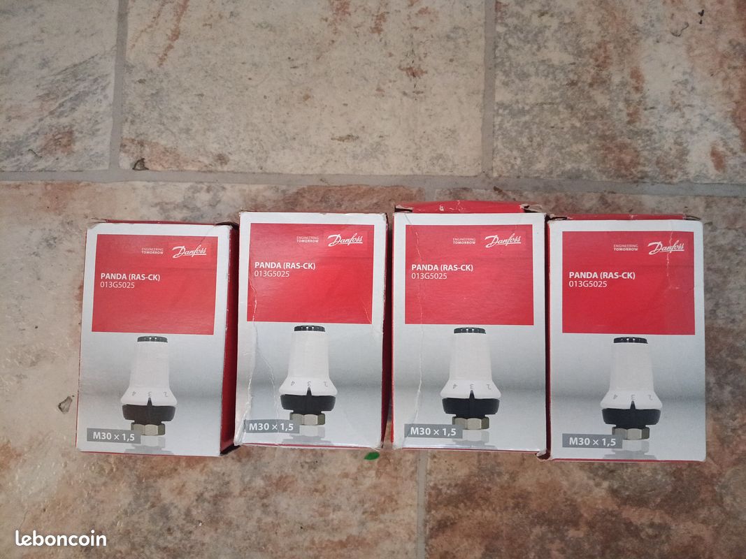 4 Têtes de radiateur Thermostatiques (image 2)
