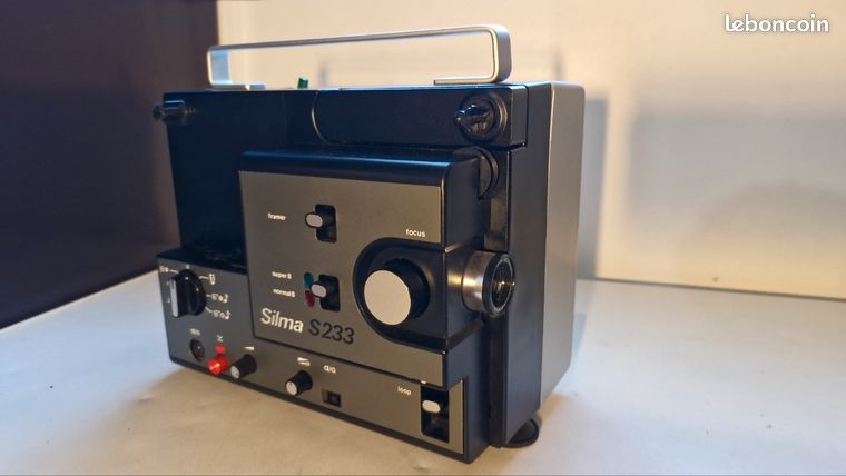 Projecteur Super 8 Silma S112 – Vintage Années 70, Avec Film, état Fonctionnel