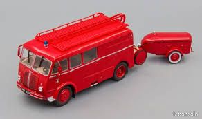 pompiers 1/43 ixo berliet gla 5f fpt hachette collection