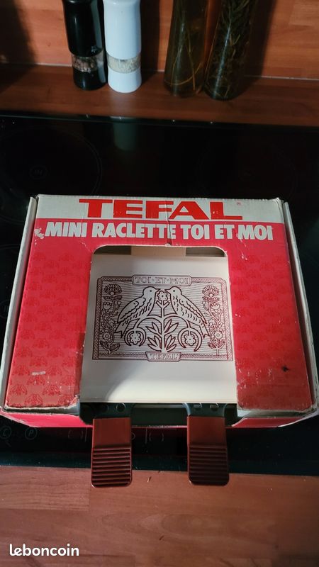 Appareil à Raclette Tefal Mini Raclette Duo Toi Et Moi - Vintage 1983 - Occasion