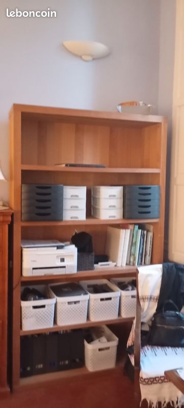 Bibliothèque bois (image 2)
