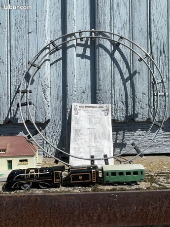 Gare Jouef 702 Bis HO – Bâtiment Voyageurs C Avec 2 Ailes, Modèle Montable, Super état
