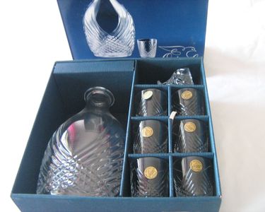 Bouchon de carafe en verre vintage, bouchon de bouteille en cristal transparent, bouchon de rechange - Canada