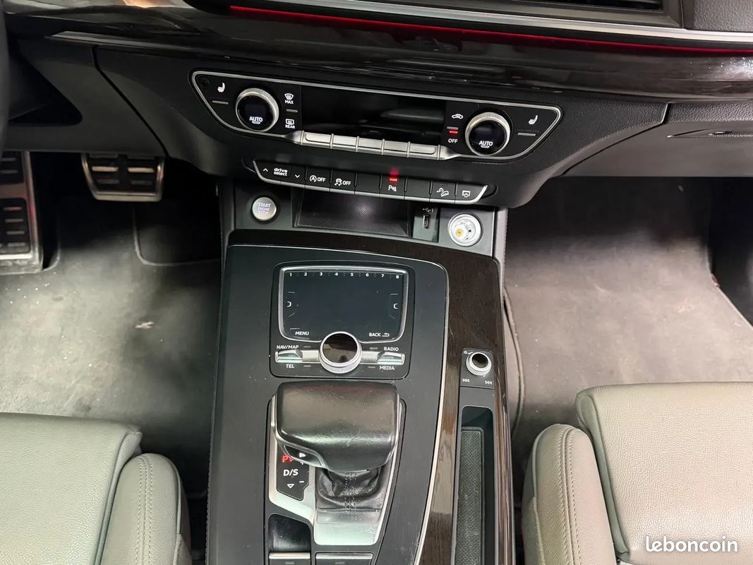AUDI Q5 II 40 TDI 190ch Avus quattro S tronic 7 - Origine France - 4 Pneus Neufs - Toit Ouvrant - Attelage - Apple Carplay - Virtual Cockpit - (image 19)