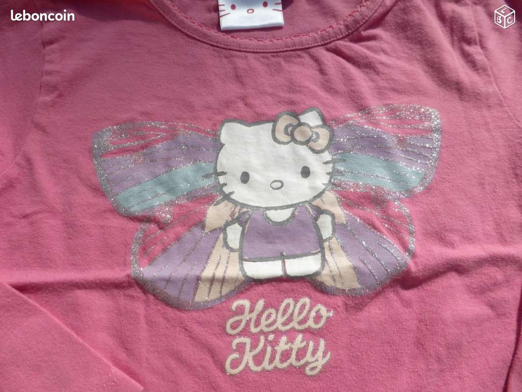 Pyjama léger Hello Kitty 5 ans (K1000) (image 2)