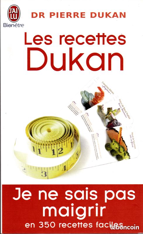 Les recettes Dukan - Dr Pierre Dukan - 350 recettes faciles (image 1)