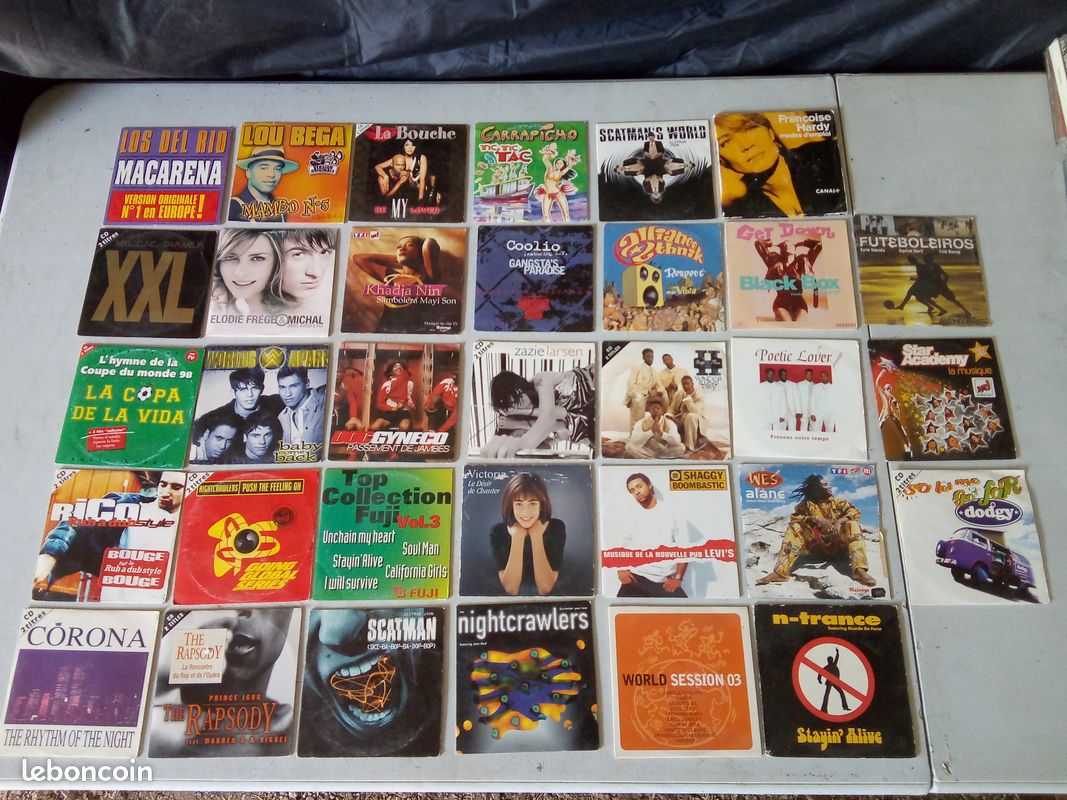 Lot de CD (Variétés et des Singles) (image 2)