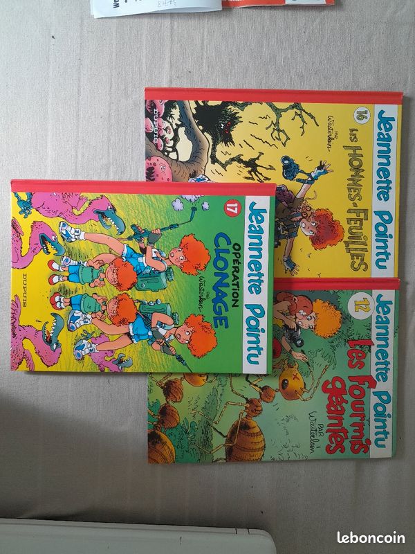 Lot de BD Jeannette Pointu (image 1)