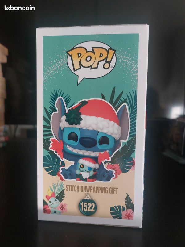 Funko Pop! Stitch Unwrapping Gift #1522 - Lilo Et Stitch - Édition Spéciale