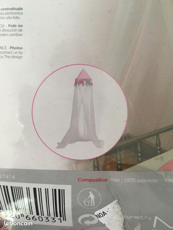 Voile de lit neuf (image 3)
