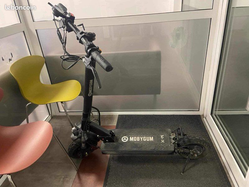 Trottinette électrique mobygum xenon-r v6 2000w - 52v 24ah (image 3)
