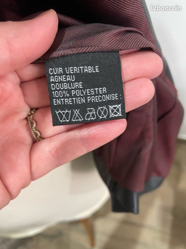 Veste cuir femme (image 5)