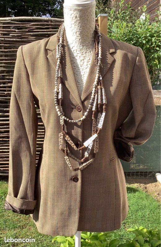 Ravissant blazer vintage CAROLL état impecc T 36 (image 1)