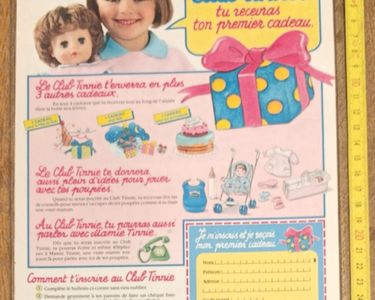 Lot De Deux Poupées Tinnie Raynal Vintage – Poupées De Mode Et Personnage, Pour Collectionneuse, Filles