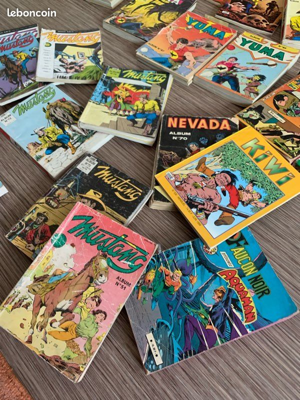 Lot de ~25 BD petits formats vintage - Zembla, Mustang, Yuma, Kiwi, Rodéo (Semic / Lug) (image 8)