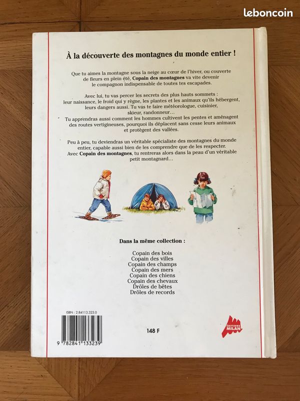 LOT Mon premier copain des bois Copain des mers Copain des montagnes (image 3)
