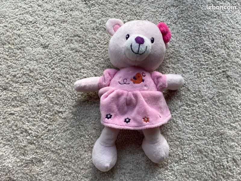 Pink Doudou Pommette Ours Rose Doudou Pommette Ours Rose Store 2025