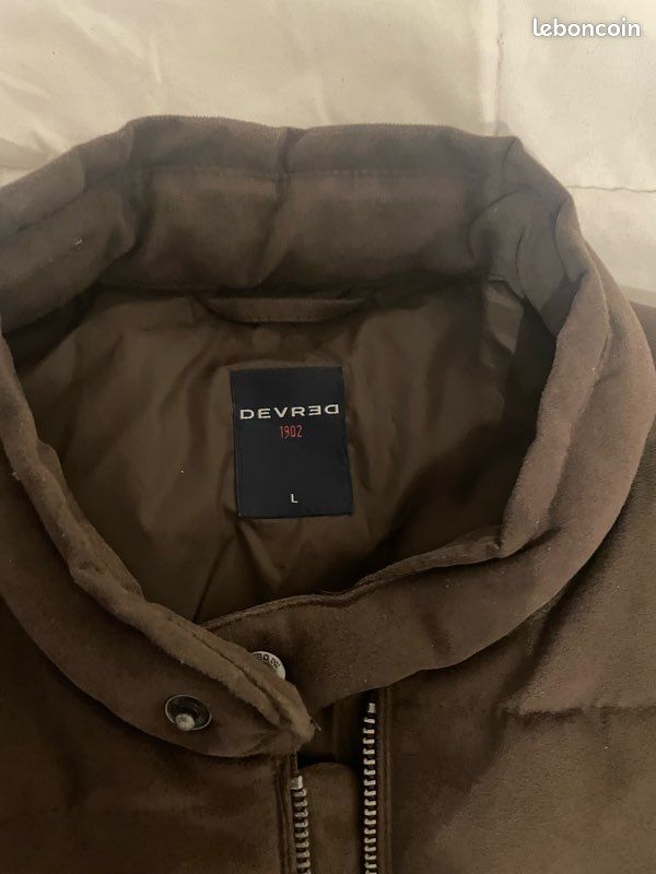 Veste sans manches homme DEVRED – Marron – Taille L – Très bon état (image 2)