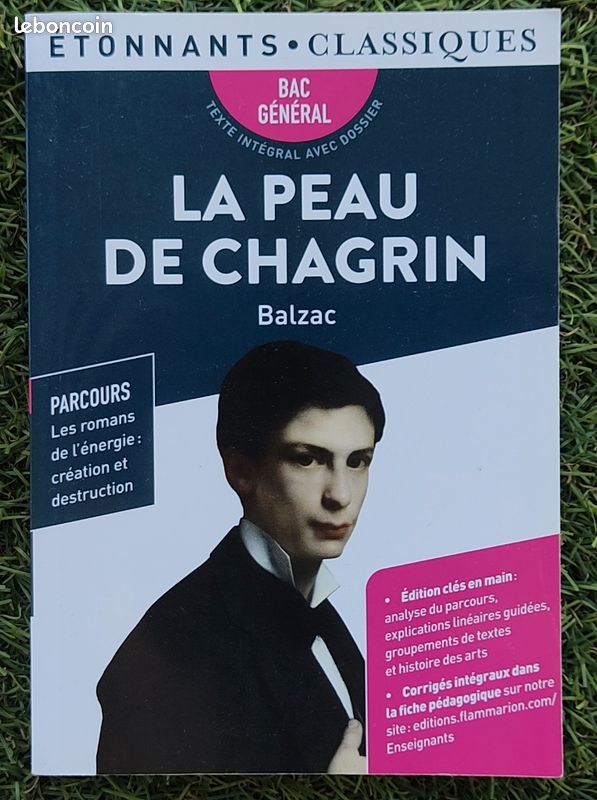 Livre La peau de Chagrin - Balzac - Étonnants Classiques (image 1)