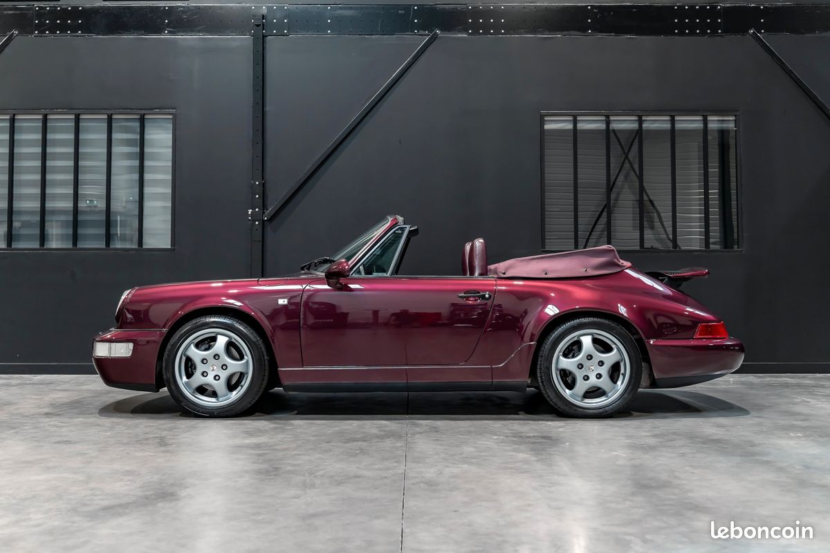 Porsche 911 Type 964 Carrera 2 Cabriolet - Gros dossier - Peinture neuve (image 2)