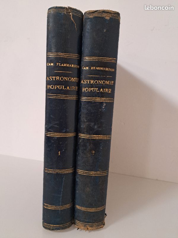 ASTRONOMIE POPULAIRE, Livres anciens, grand format, Flammarion (image 1)