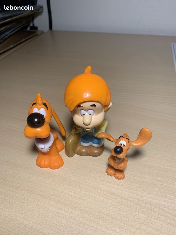 Figurines Boule et Bill Quick 2001 plastoy – Lot 3 pièces vintage B&B Int (image 2)