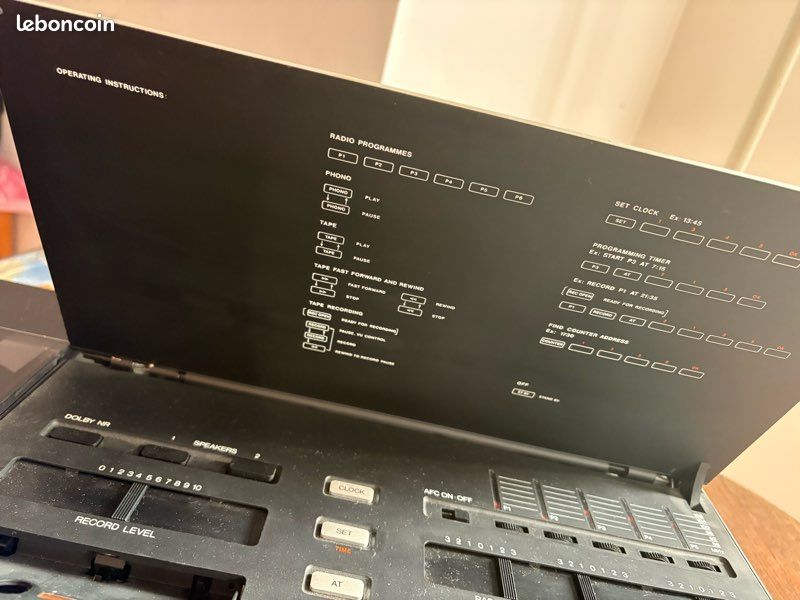 B&O Beocenter 7007 Enregistreur Cassette Set Courroies Haute Qualité