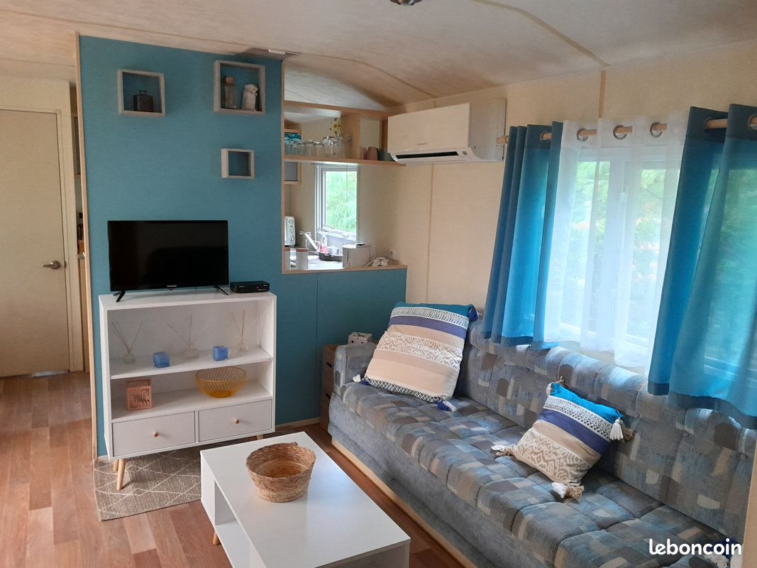 Mobil home 3 chambres, 6/8 couchages CAMPING PARC MONTANA* GASSIN (image 2)