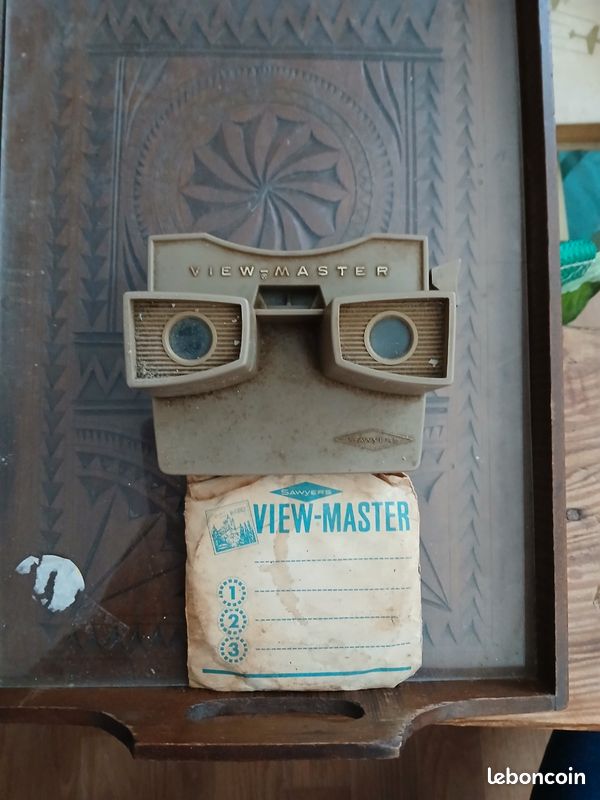 Visionneuse View-master et ses disques Vintage (image 1)