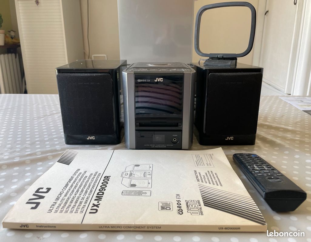 Mini chaine JVC UX-MD9000R (image 1)