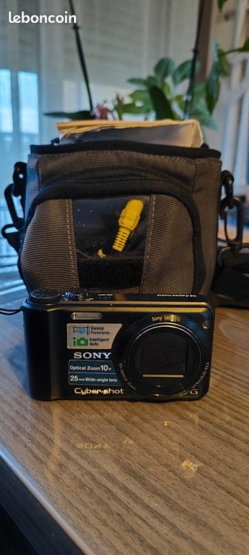 Sony Cyber-shot DSC-H55 – Appareil Photo Compact Vintage – 14,1 MP – Zoom 10x – Boîte