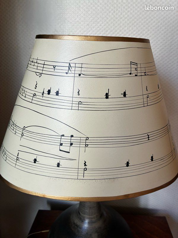 Lampe grès pyrité 60-70s (image 5)