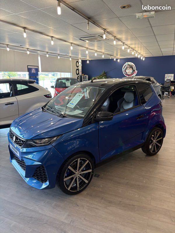Voiture sans permis AIXAM CITY GTO Bleu Saphir (image 10)