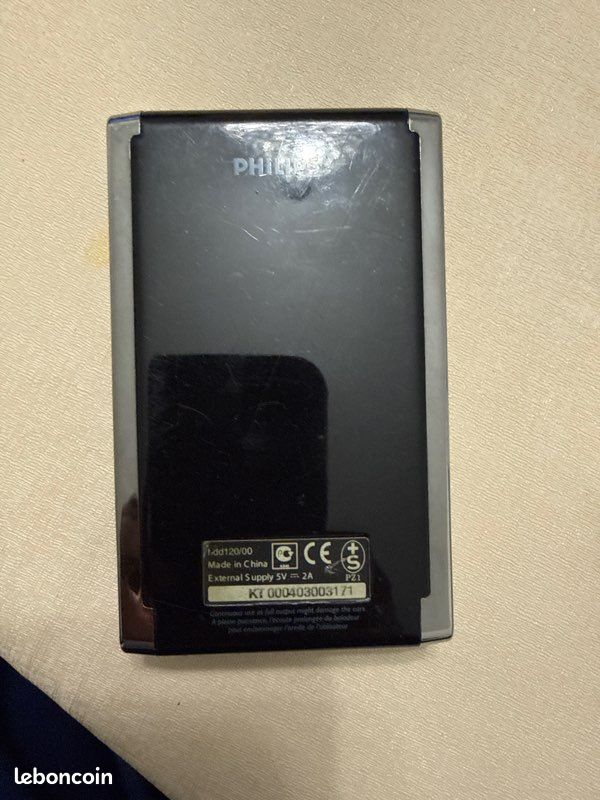 Baladeur Philips HDD100 – 15 Go – Jukebox MP3 Vintage – Occasion