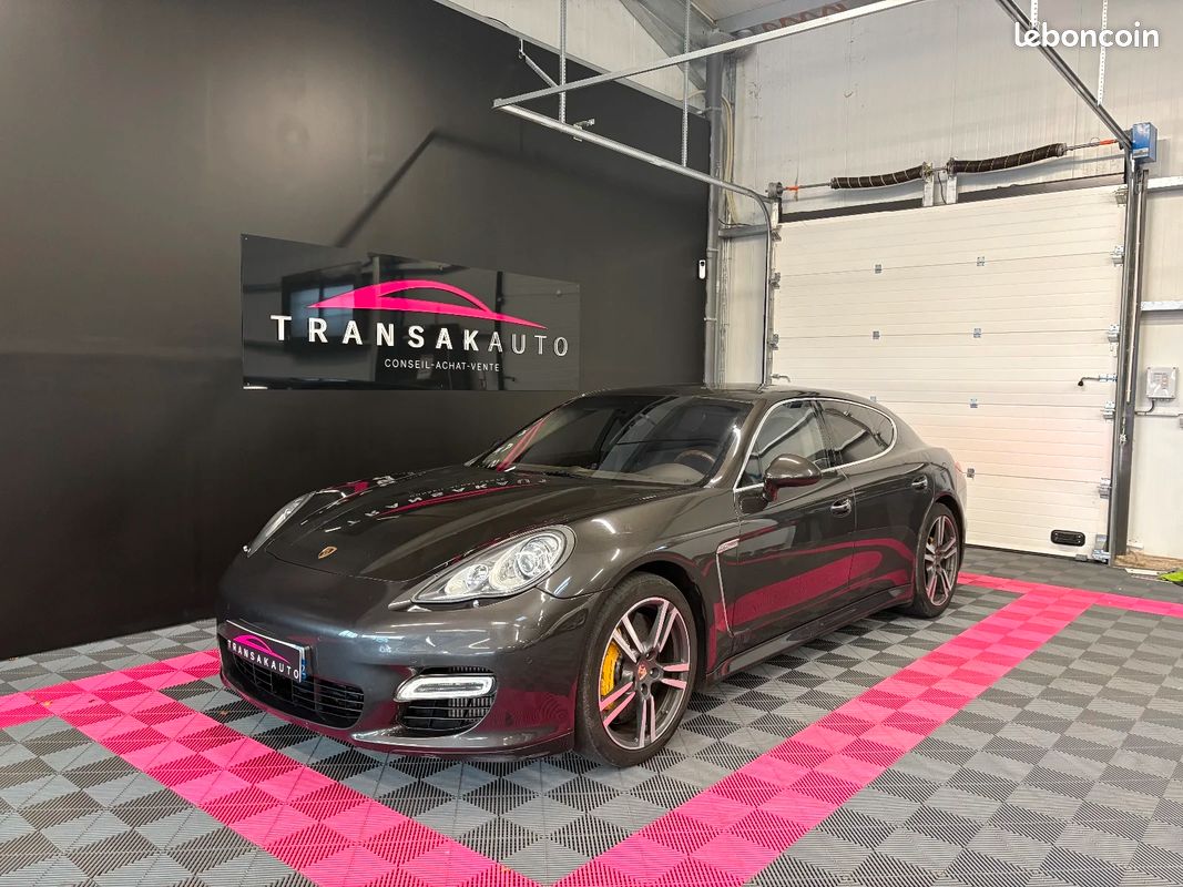 PORSCHE PANAMERA Turbo V8 4.8 500 PDK CÉRAMIQUES/TOIT OUVRANT/SUIVI PORSCHE (image 1)