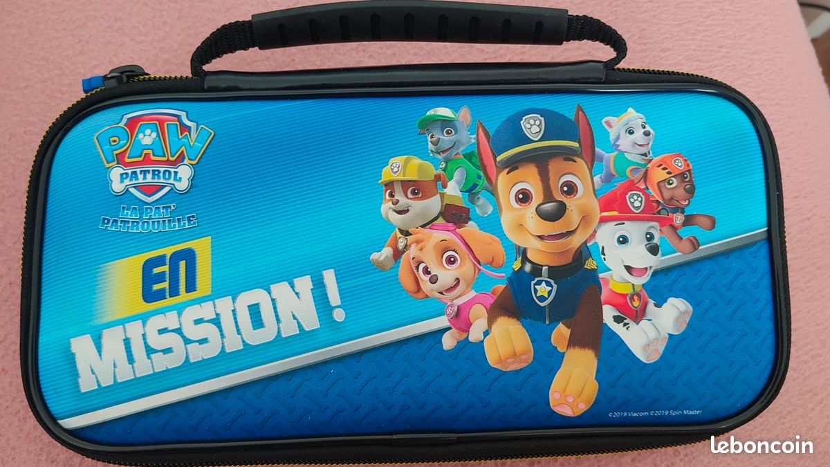 Boîtier housse Nintendo switch pat patrouille (image 1)