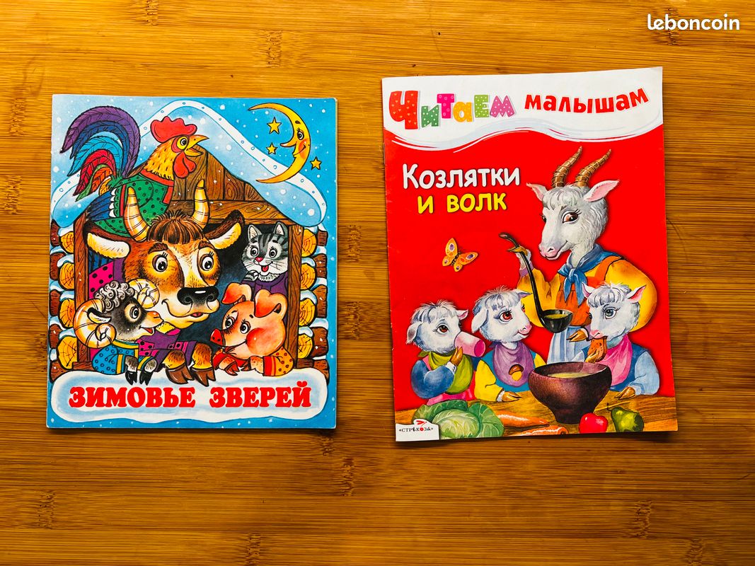 Livres en russe pour les enfants/ детские книги с картинками на русском  языке - Livres