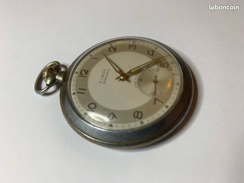 Montre De Pocket Vintage Suisse ARISTO - Mécanique à Remontage Manuel, Ne Fonctionne Pas, Pièce De Collection