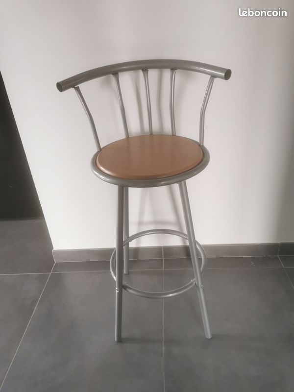 Tabouret haut tournant (image 1)