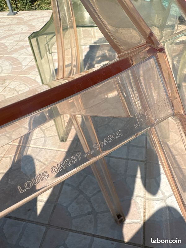 Lot de 4 Chaises kartell Louis ghost by Starck (image 3)